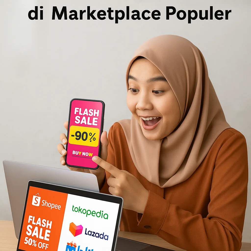 8 Tips Ampuh Dapat Diskon Flash Sale Lebih Cepat di Marketplace Populer
